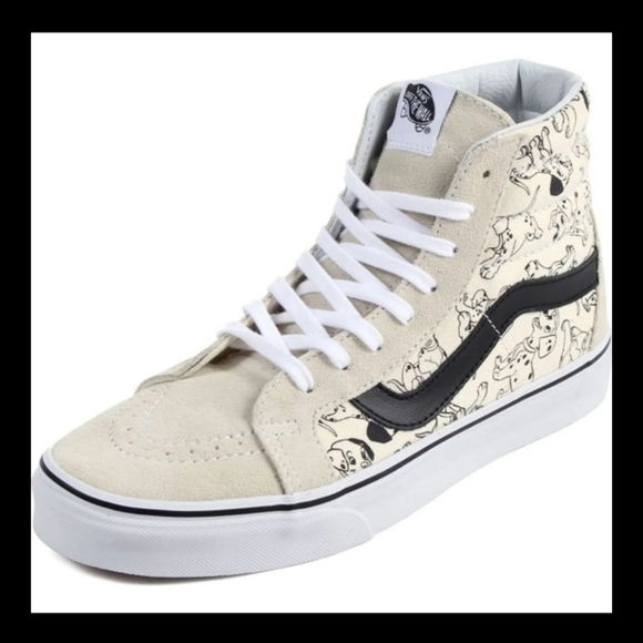 dalmatian slip on vans